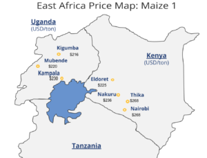 East Africa Price Map